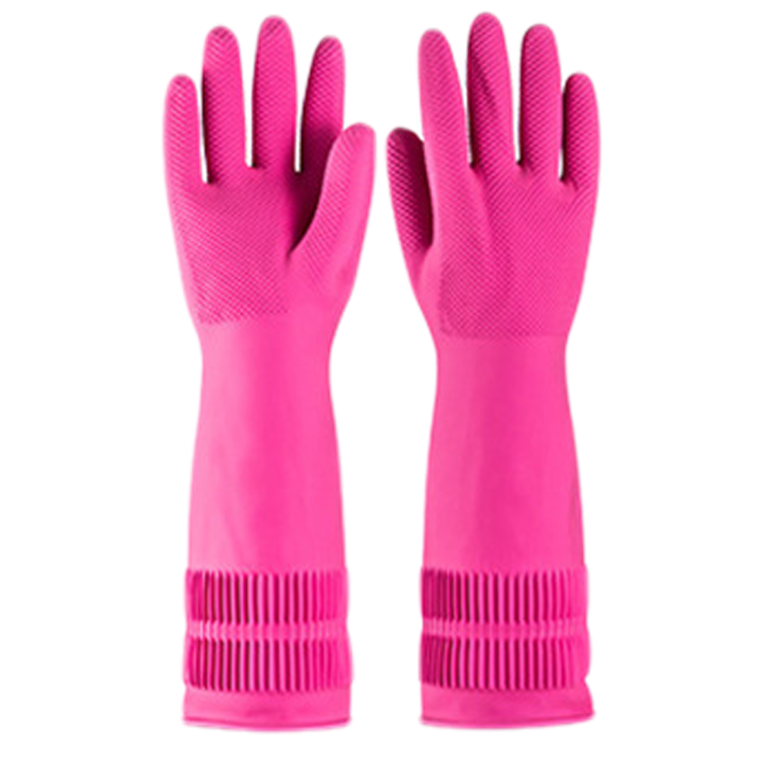 Waterproof Rubber Gloves for Household Cleaning 2