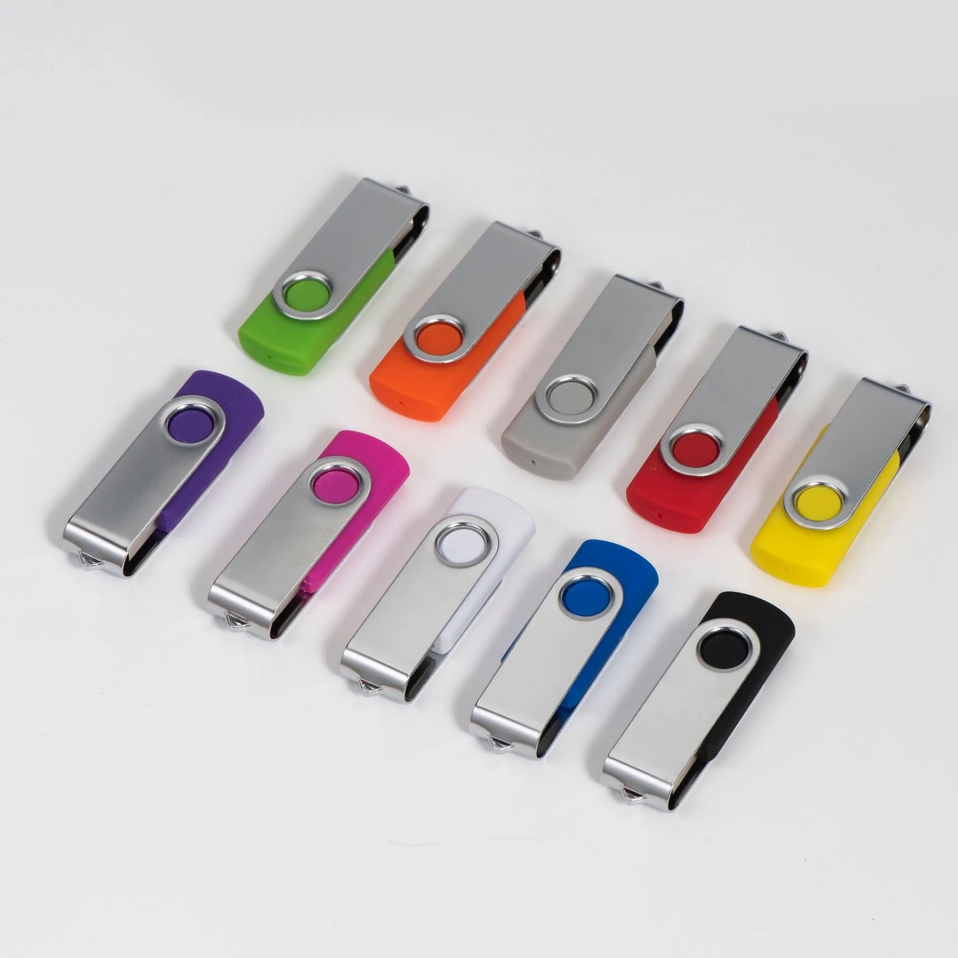4GB Metal Portable Lanyard USB Flash Disk 7