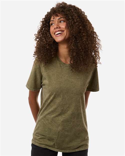 Unisex Mineral Wash T-Shirt - 1300 1