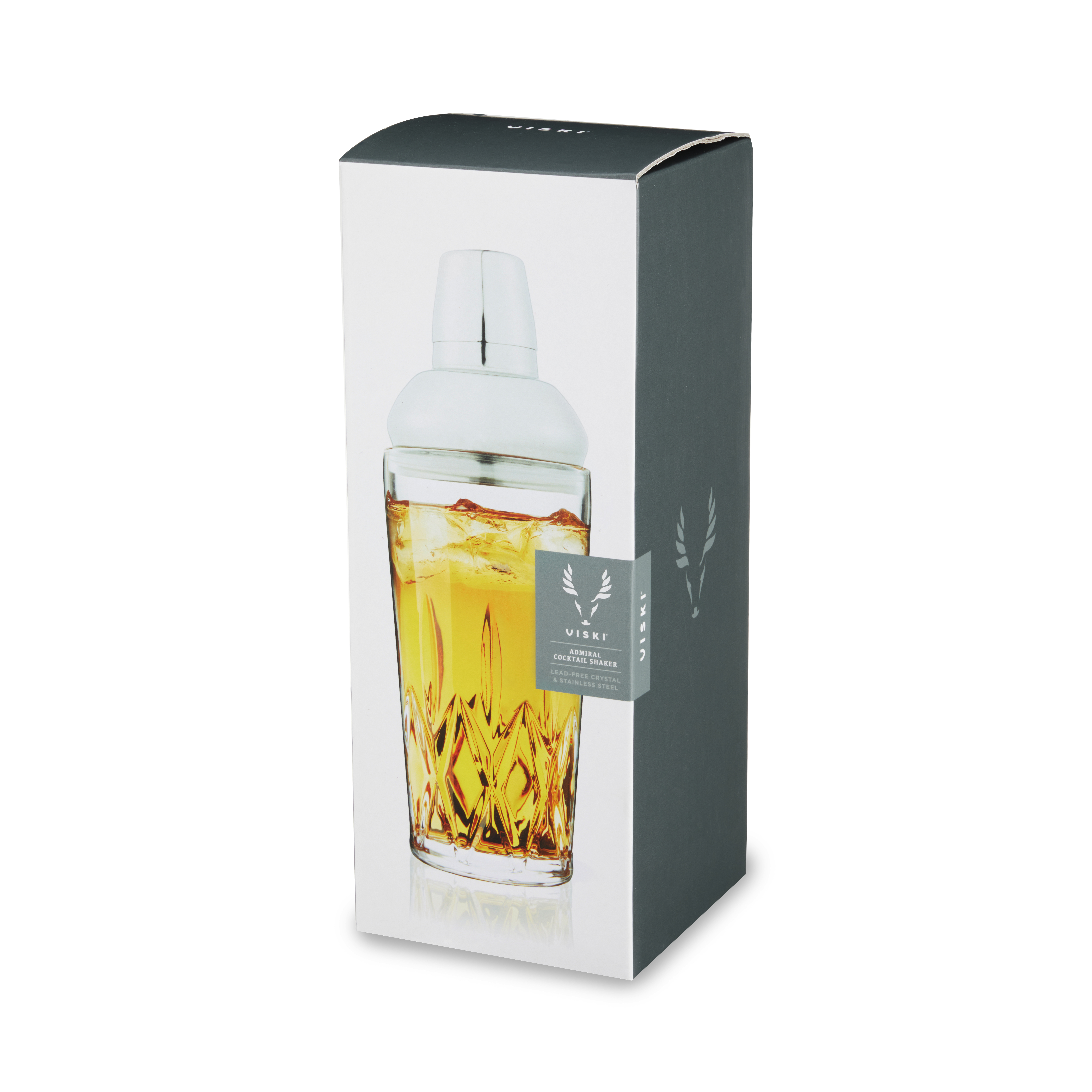 Viski® Admiral Glass Shaker 3