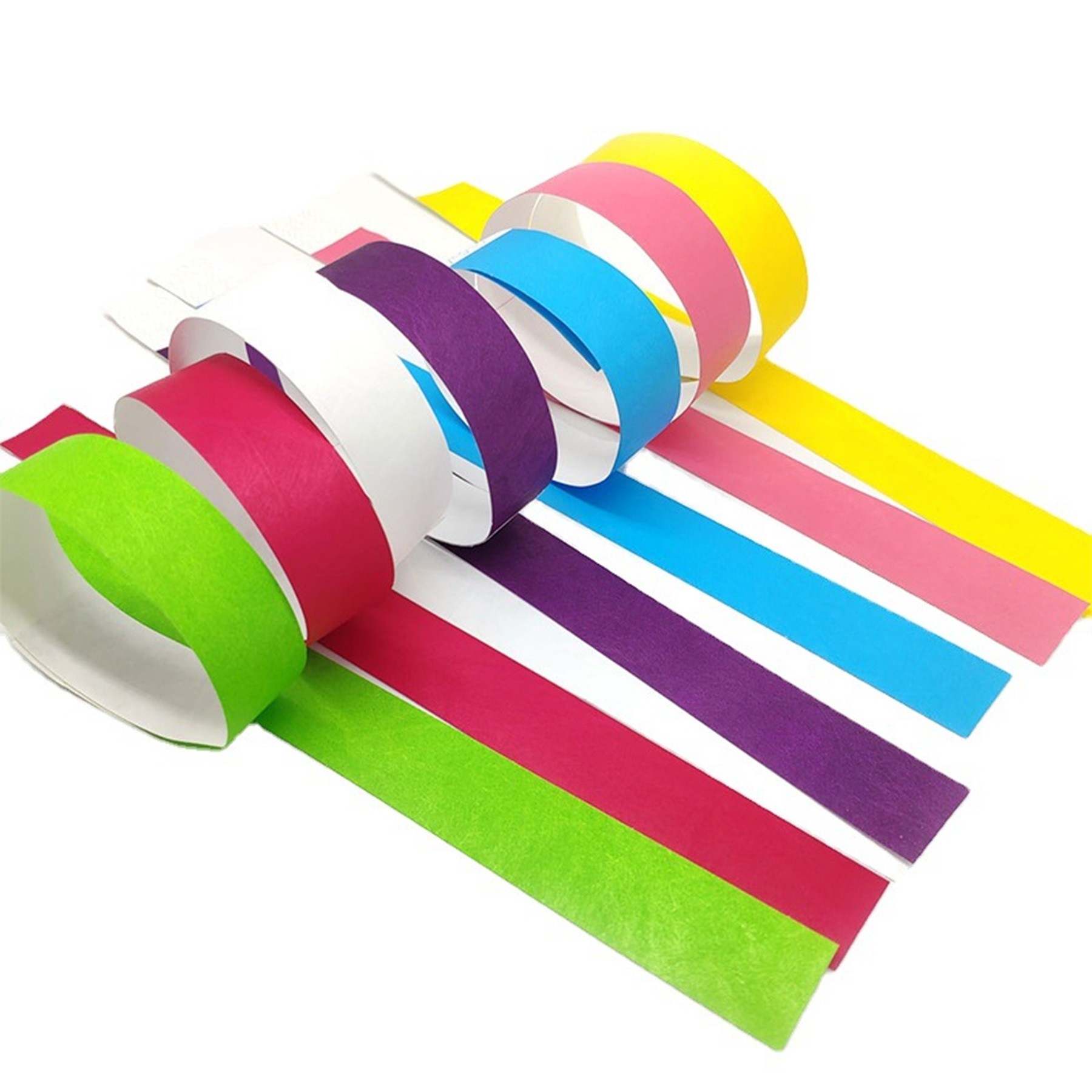 Disposable Paper Bracelet Waterproof Wrist Strap 1