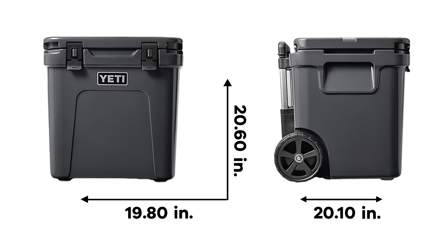 Yeti 48 Roadie Hard Wheeled Cooler 12
