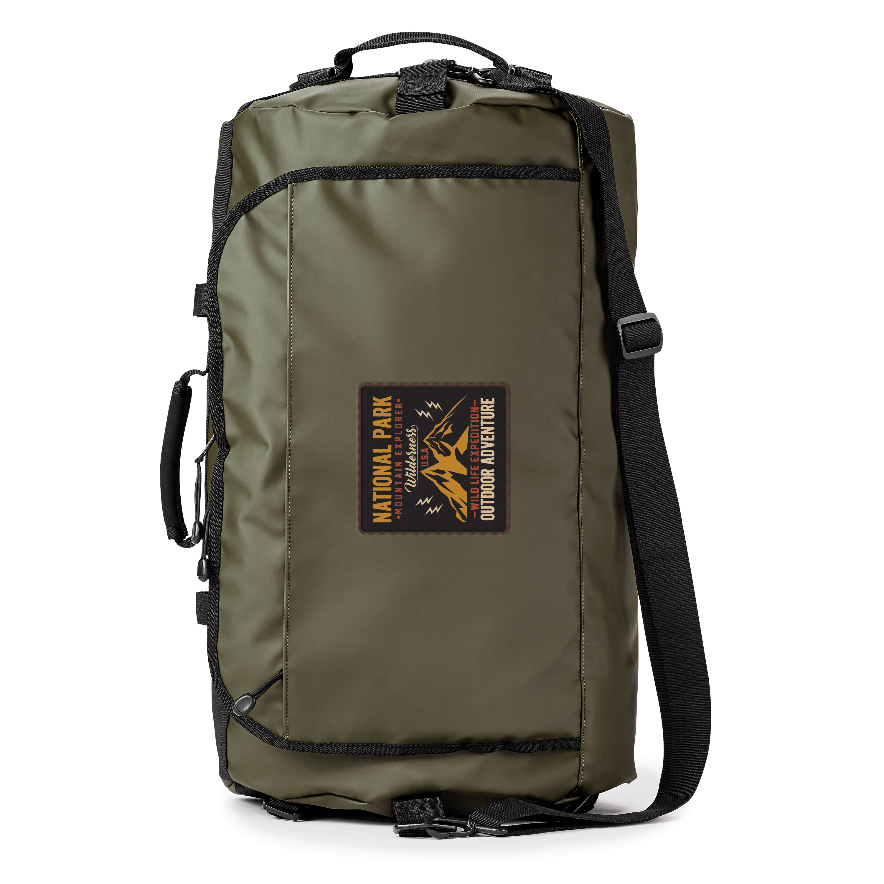 Call of the wild water resistant 45l duffle backpack 27