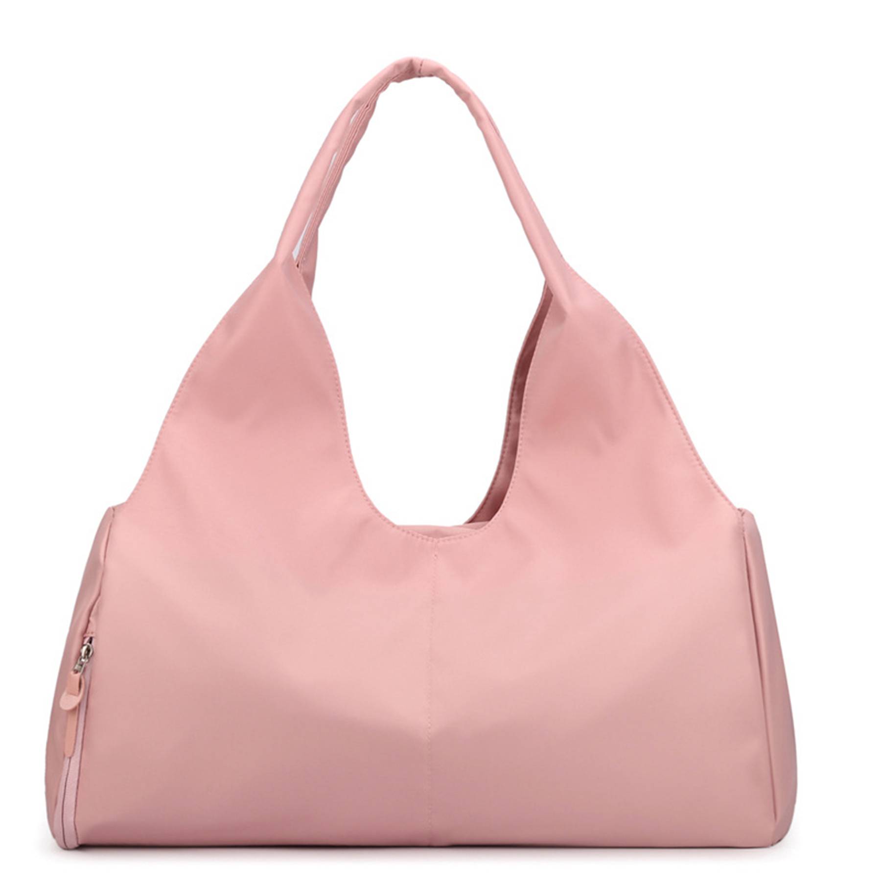 Nylon sports totes bags with shoes compartment for women 4