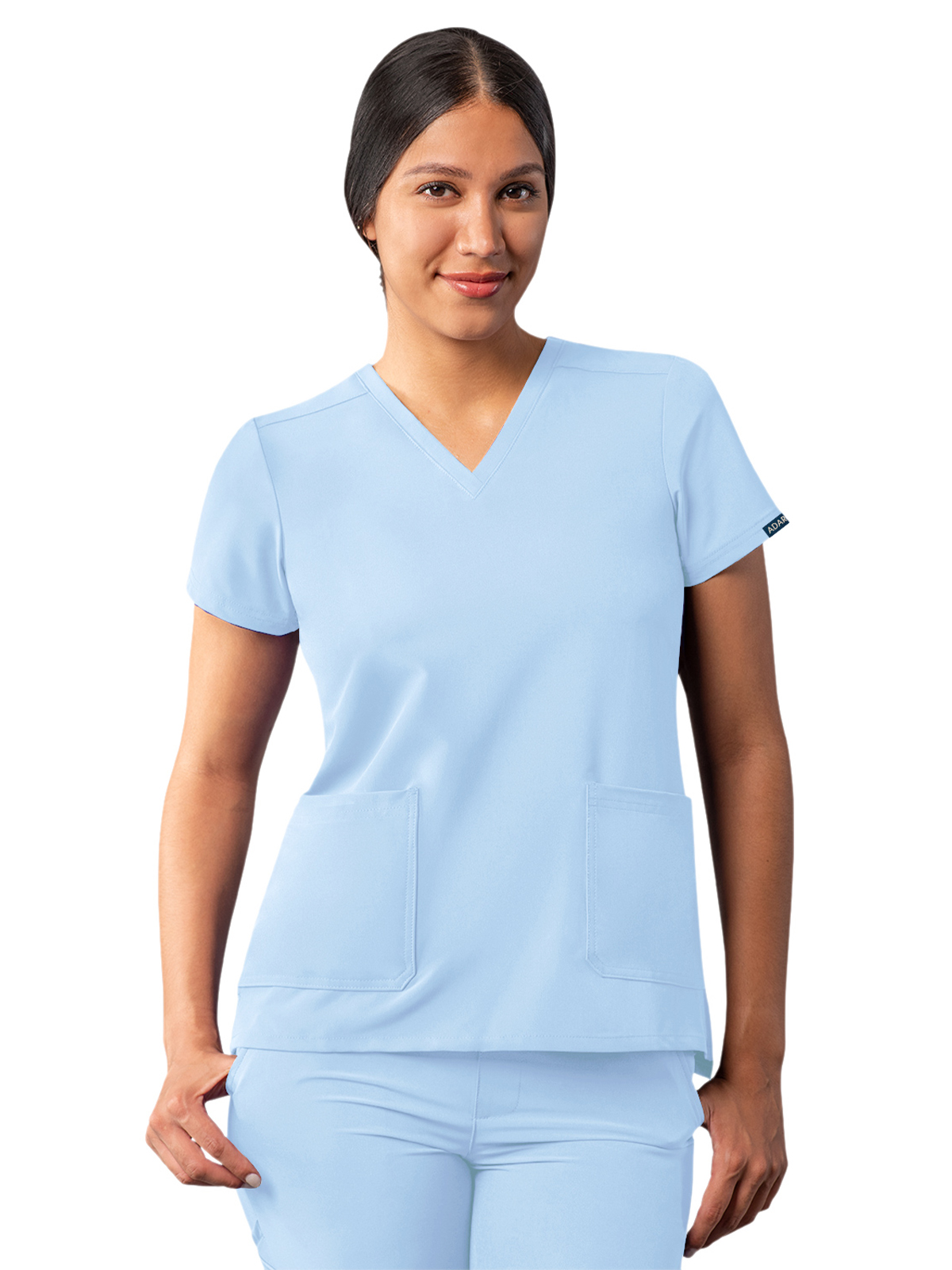 Adar - Addition - Women's Multi-Pocket V-Neck Top 13