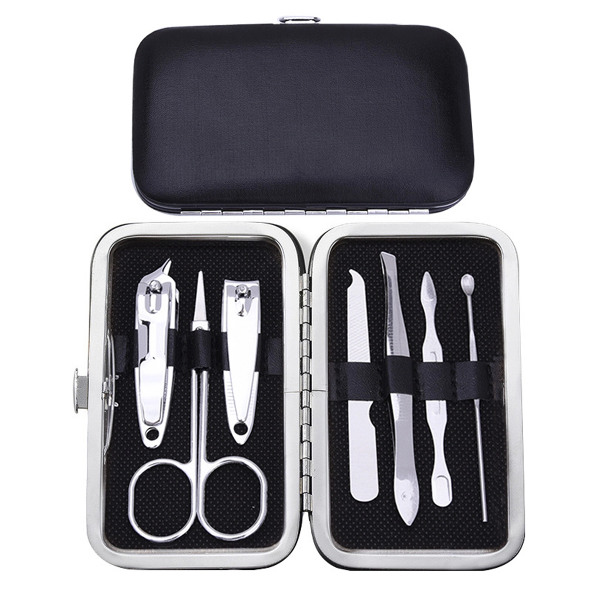 Stainless Steel 7 in 1 Set Manicure Makeup Tool 3
