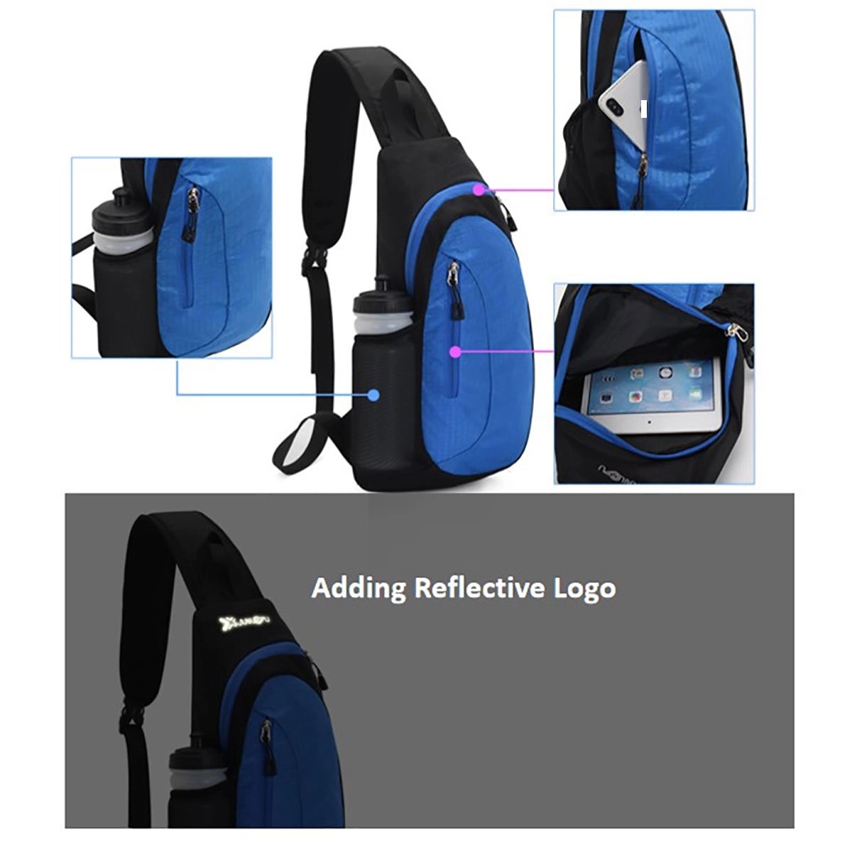 Small Crossbody Sling Bags Shoulder Backpack 2