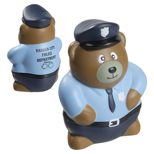 Police Bear Stress Reliever 2
