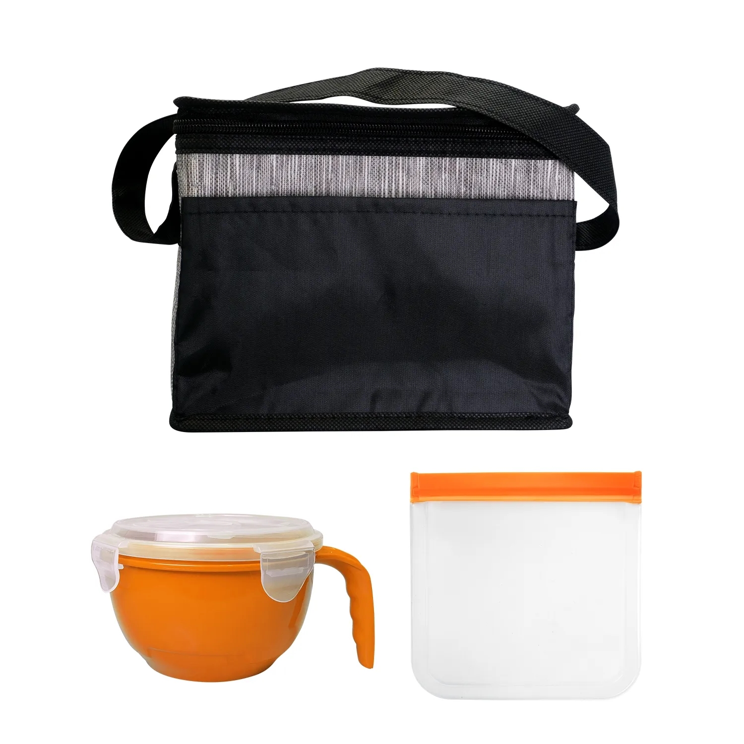 Black Graph Noodle & Sandwich Set 10