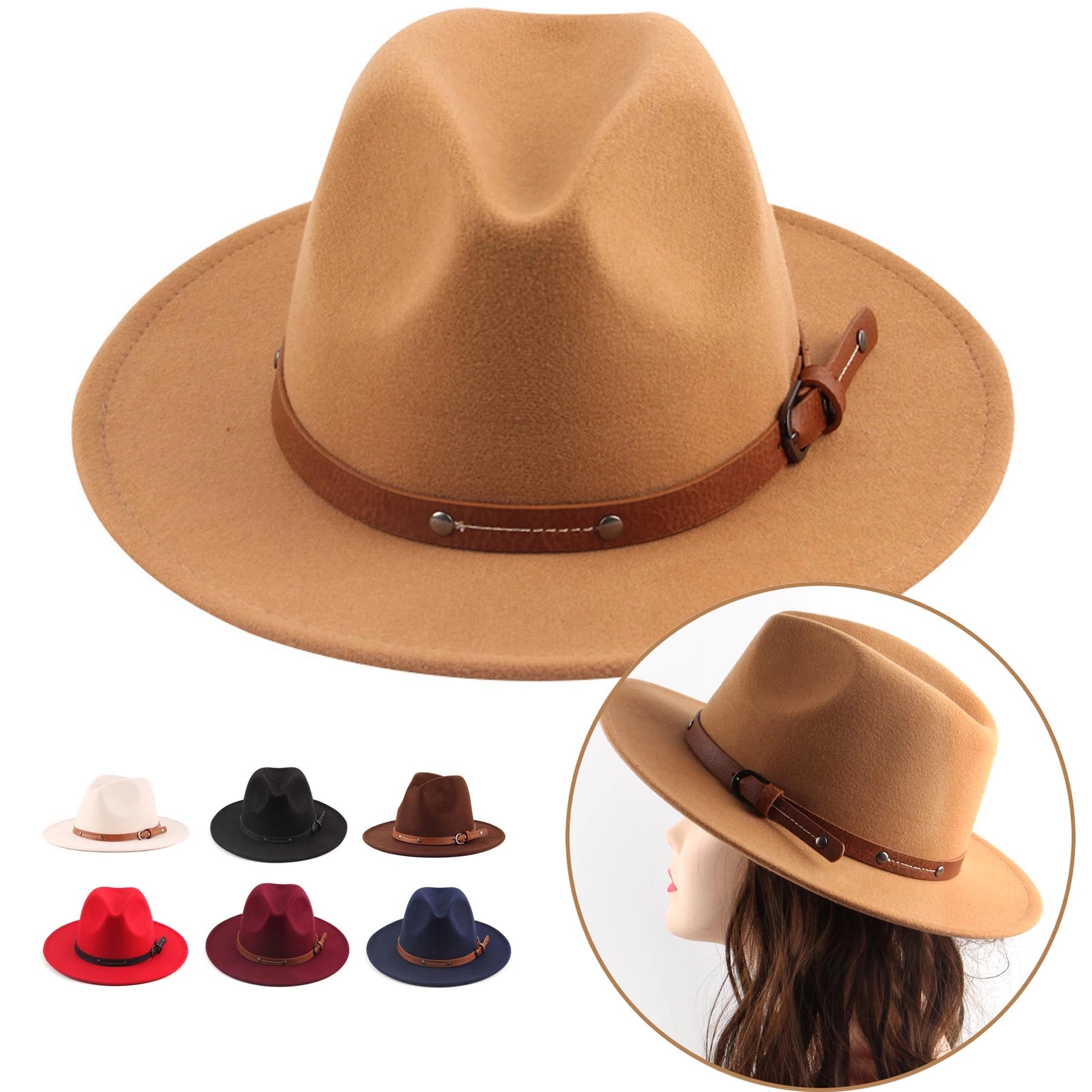 Wide Brim Floppy Panama Hat 5