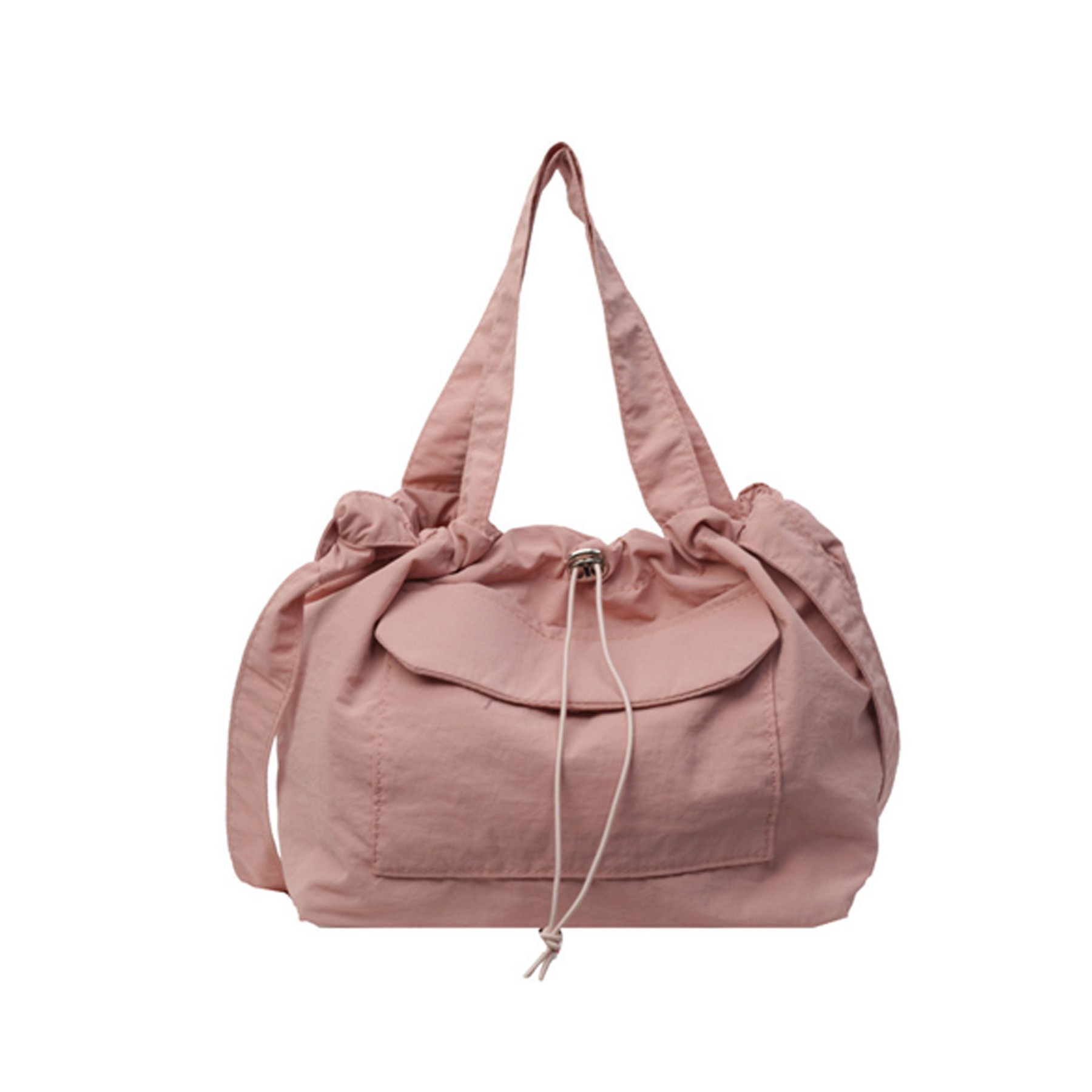 Solid Color Hand Portable Shoulder Bag 5