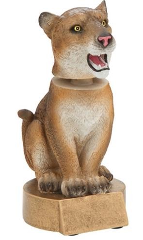 Cougar Mascot Bobble Head Figure 2