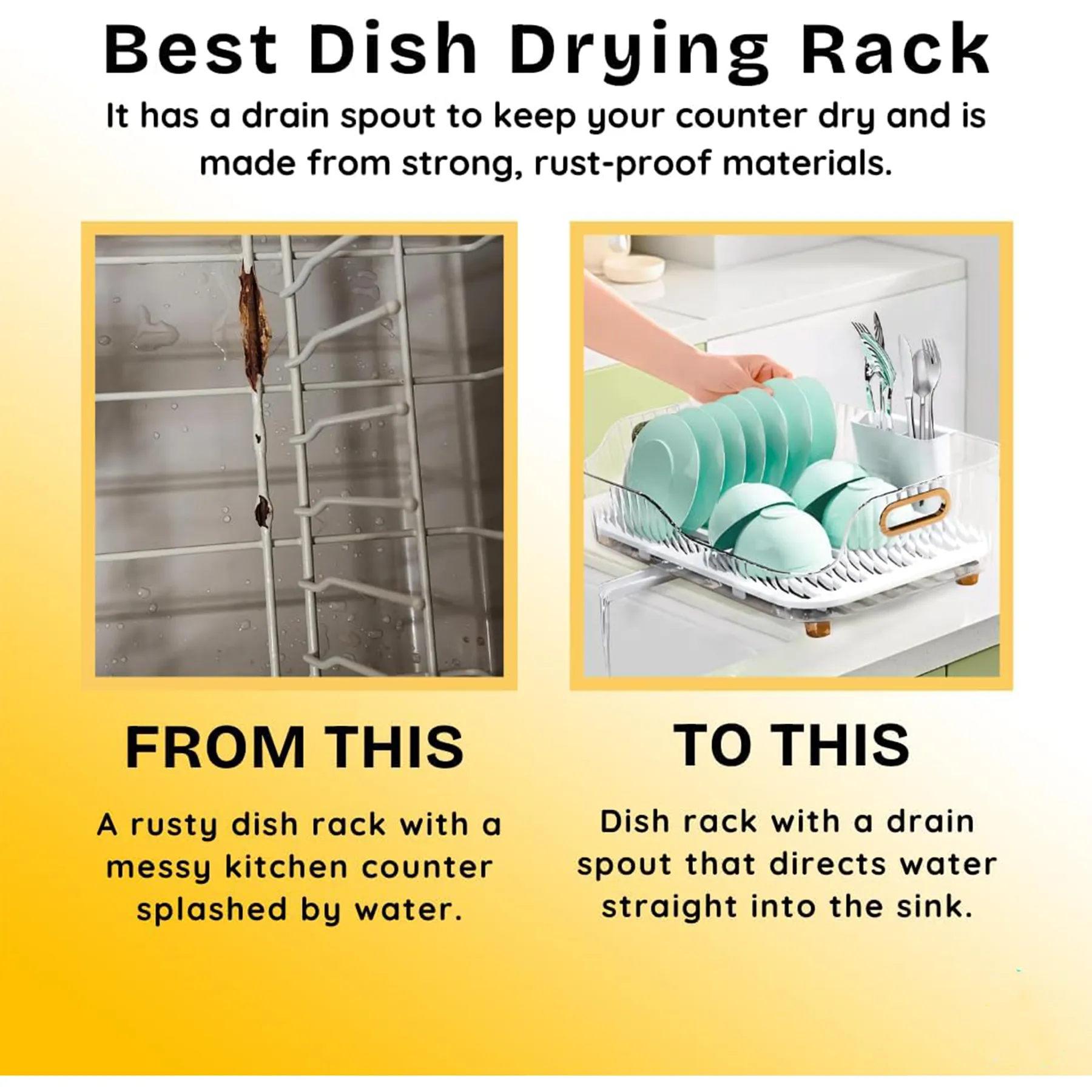 Dish Racks for Kitchen Counter 5
