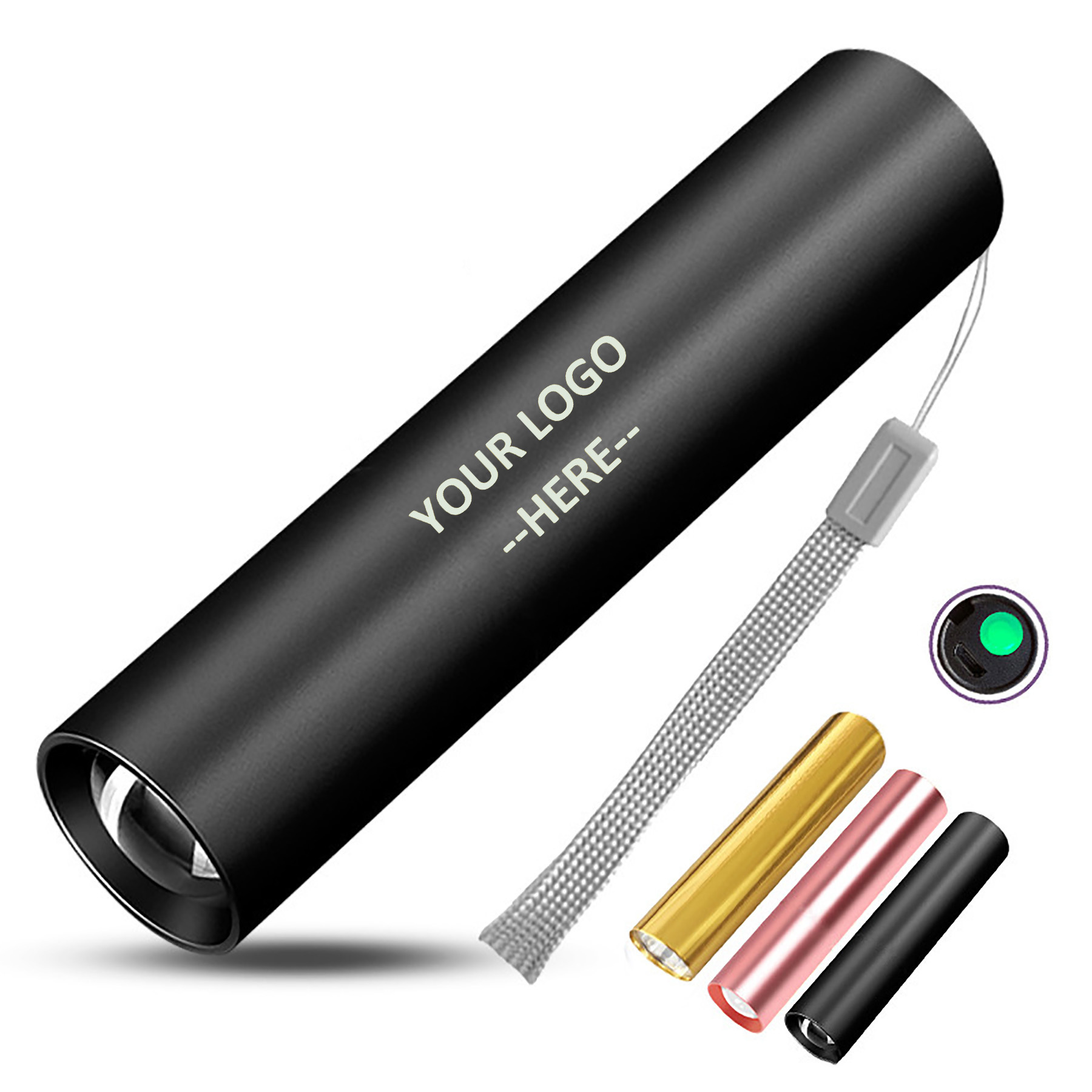 USB Rechargeable Flashlight 2