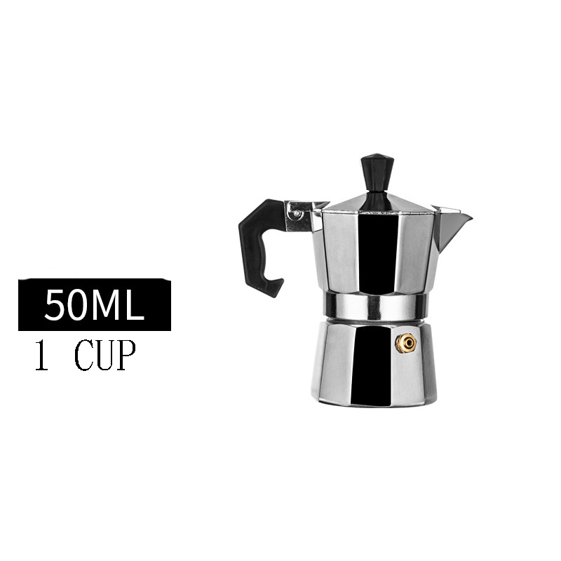 Aluminum Espresso Coffee Maker Moka Pot--1 Cup 4