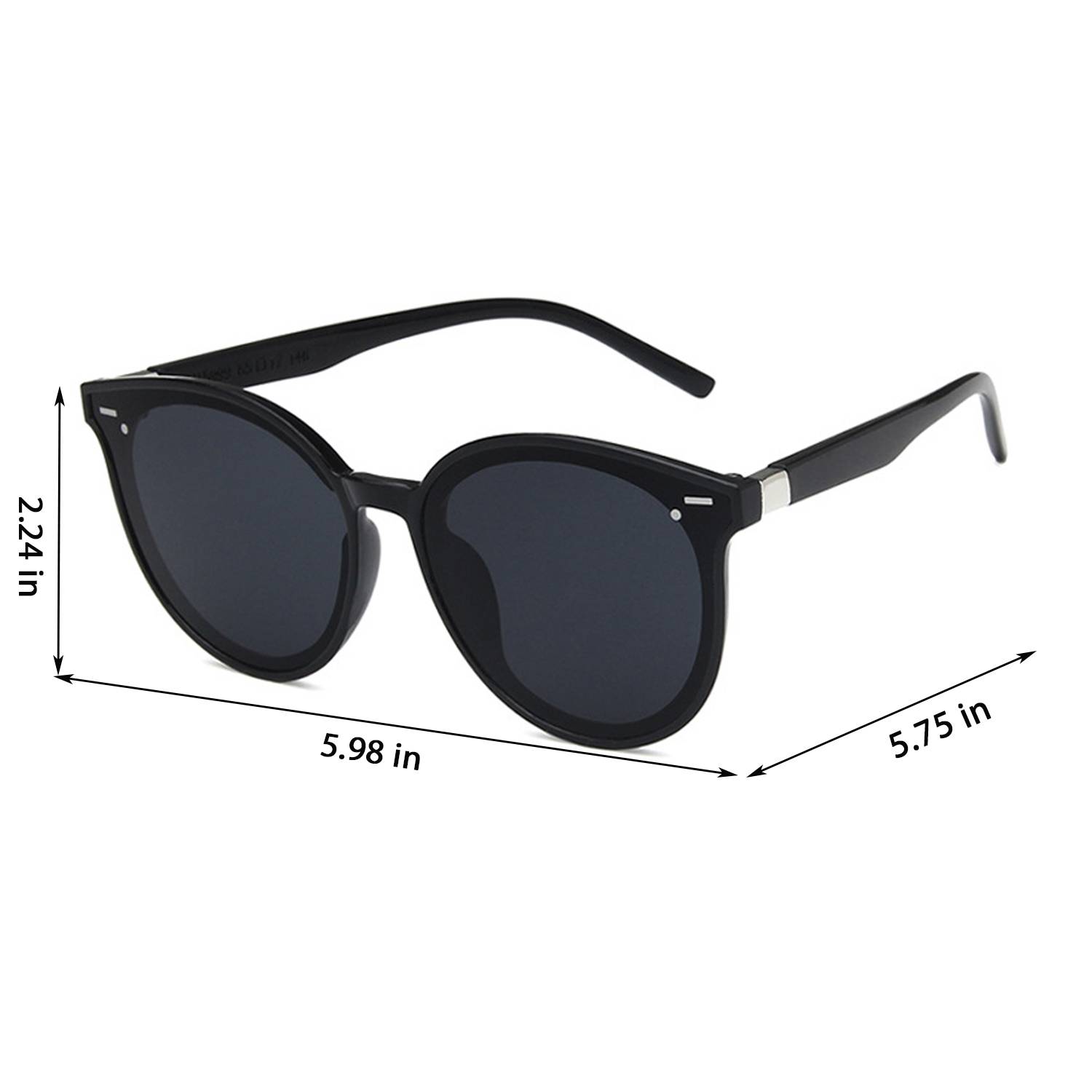 Oversized Round Sunglasses for Women – Stylish & Chic 6
