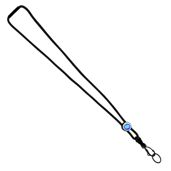 3/16" Nylon Cord Lanyard with Snap-Buckle Release, Standard O-Ring & Slider 72