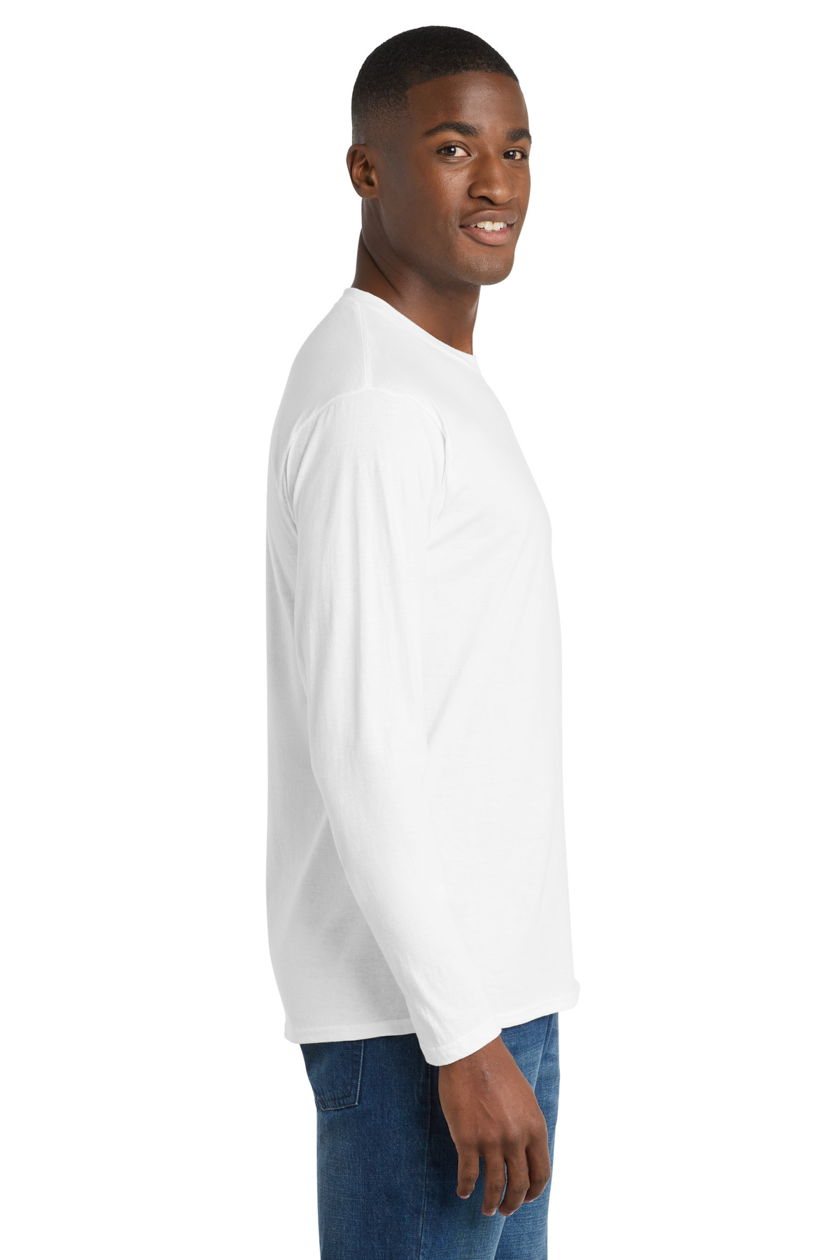 Port & Co Long Sleeve Fan Favorite Tee. PC450LS 20