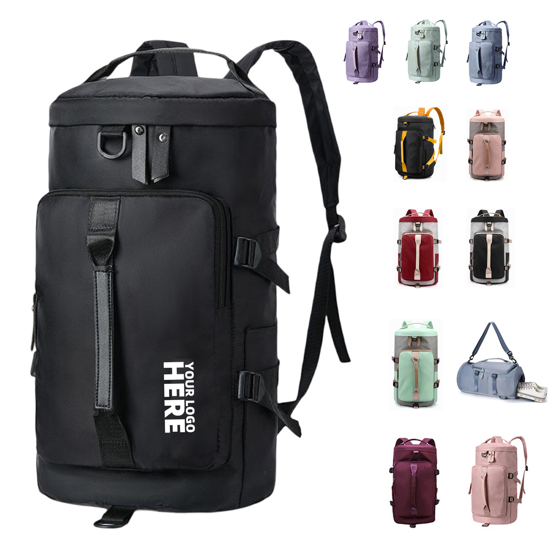 Duffel Bag With Shoes Compartment 2