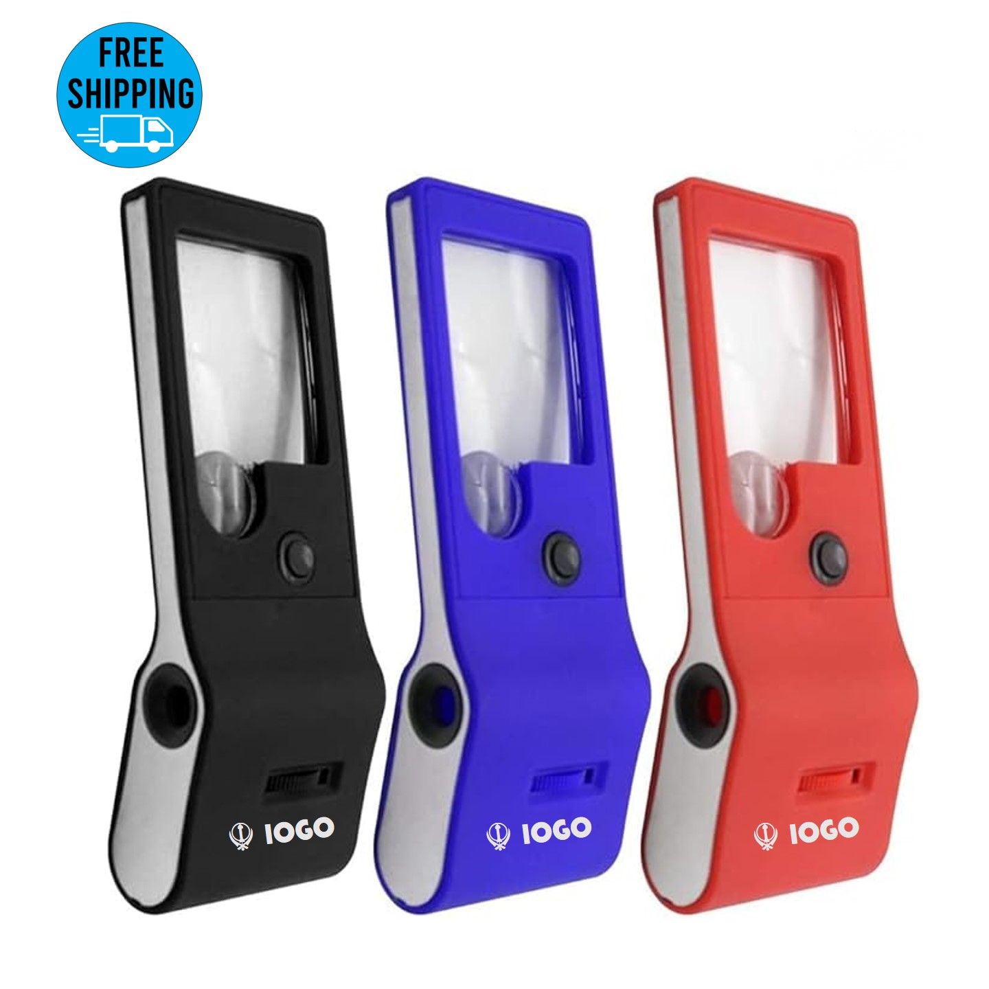 3X 10X 55X LED Lighted Magnifier 4