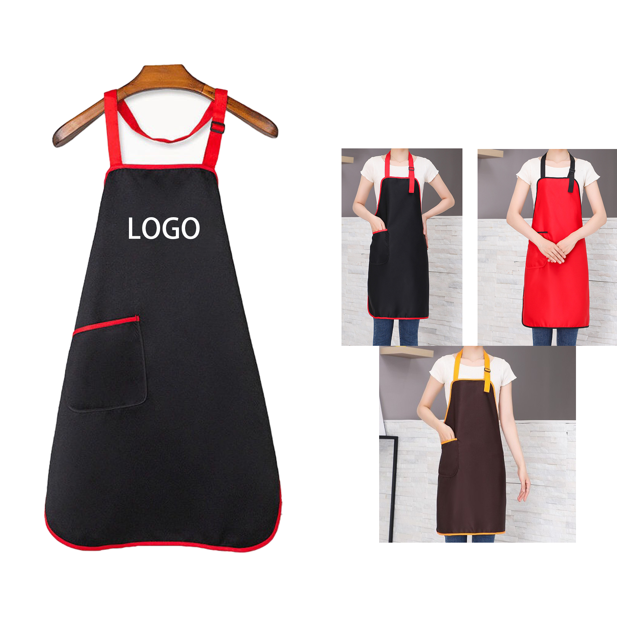 Washable Catering Branded Pinafore 2