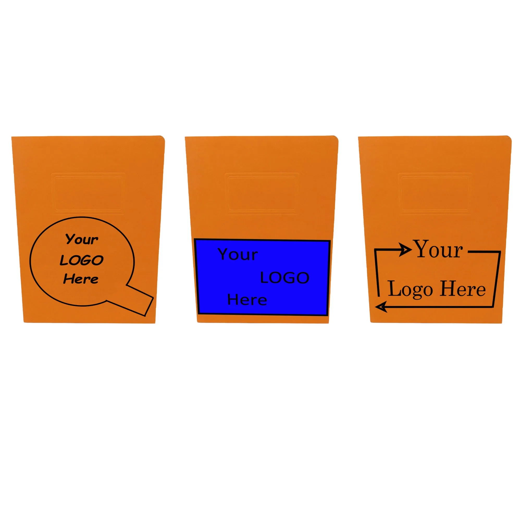 Silkscreen 250 Gsm Kraft Paper Double Insert File Folder 2