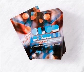 Event and Club Flyers, Full Color, Various Sizes 3