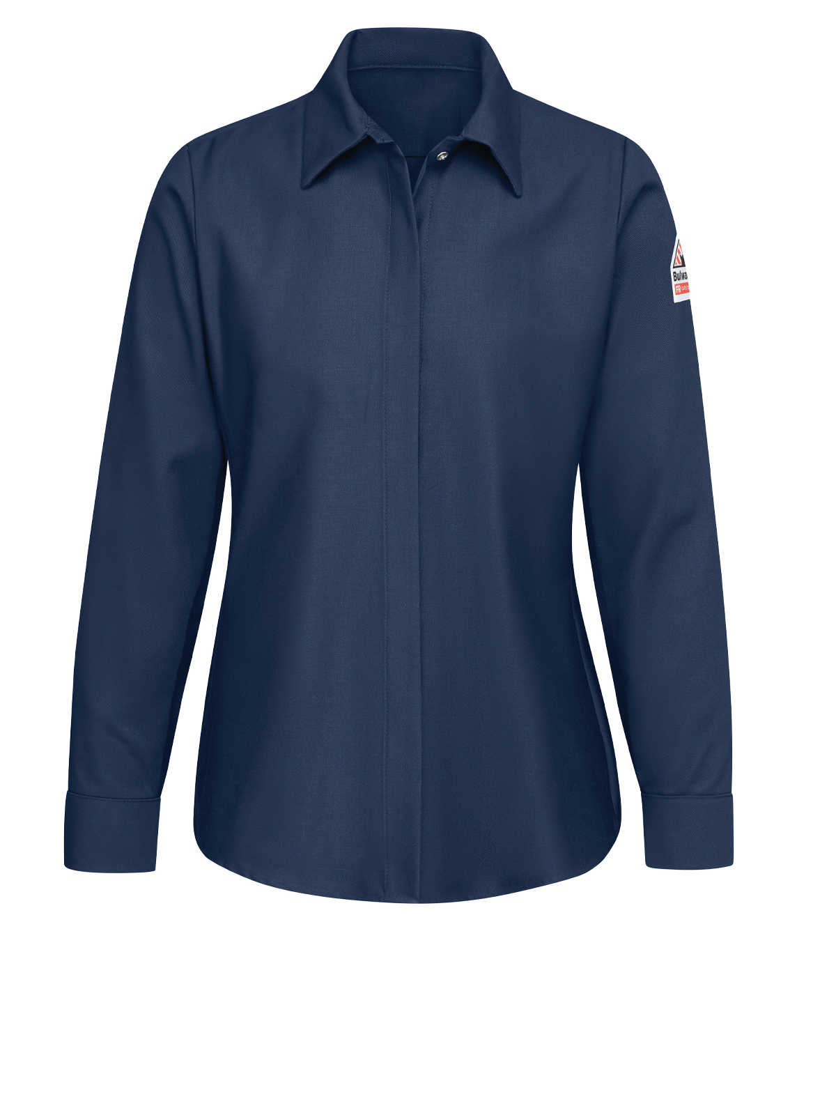 Bulwark - Uniform Shirt - Women's Pocketless Work Shirt