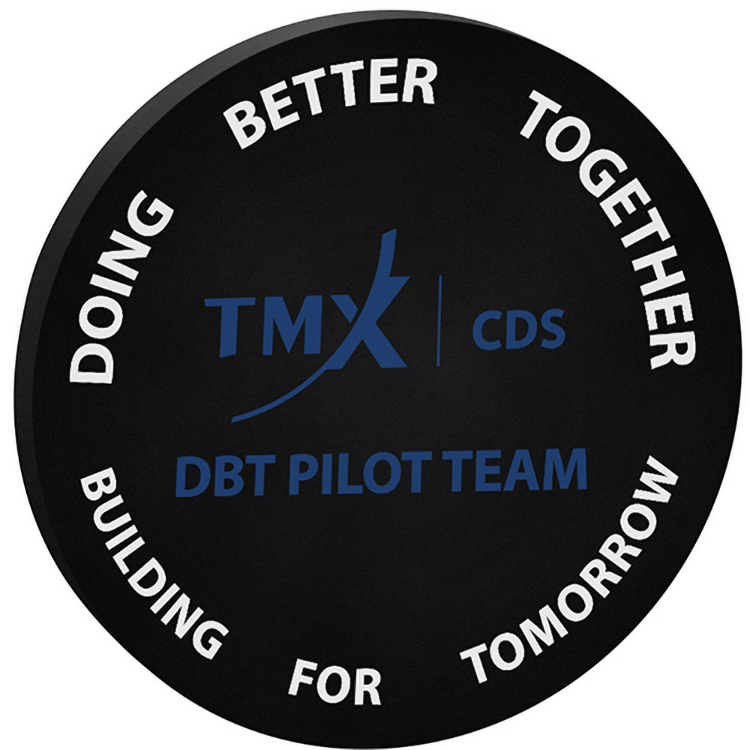 Black Circle Paperweight (4" dia. x 3/8") Screen-printed