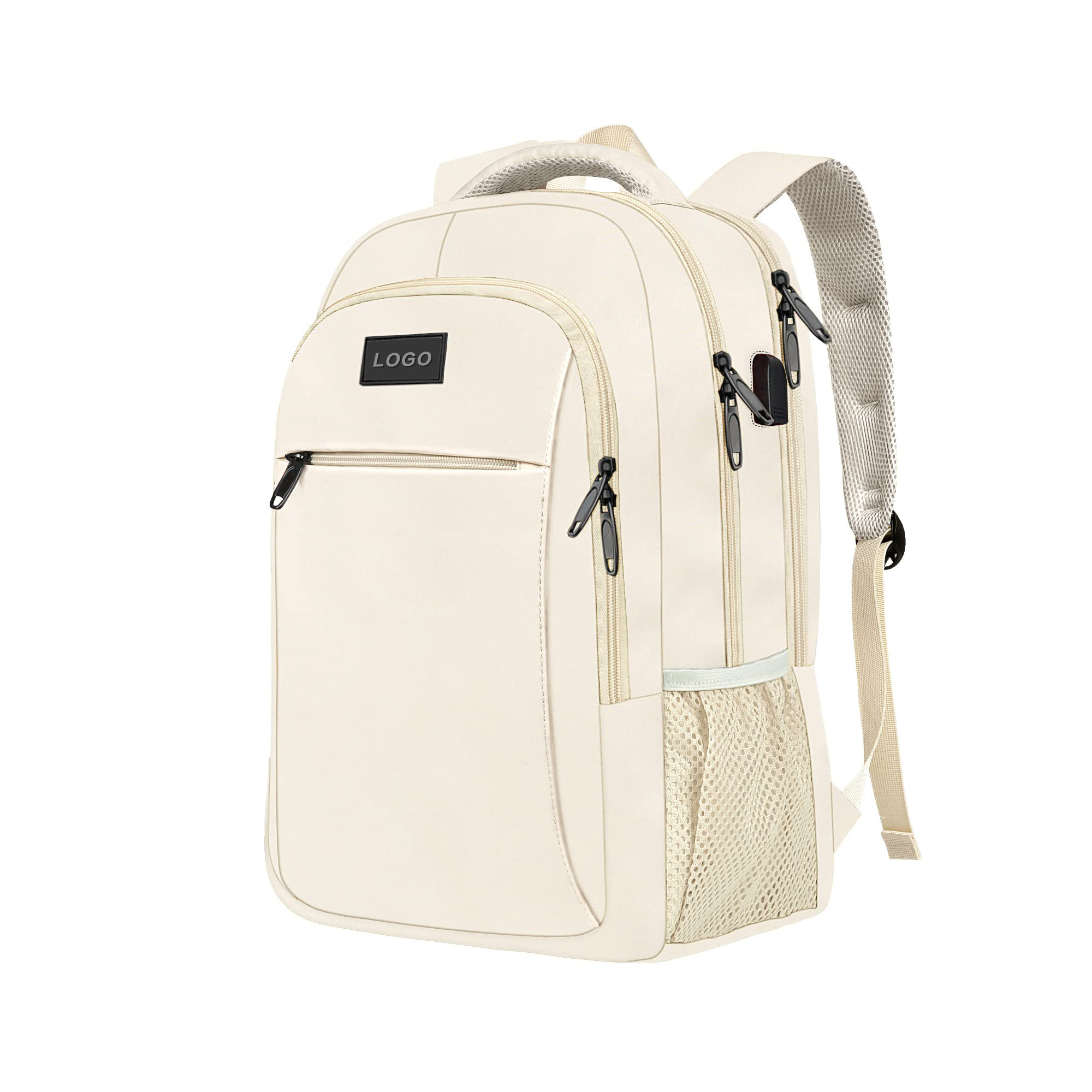 Nylon Travel Laptop Backpack With Padded Strap 11