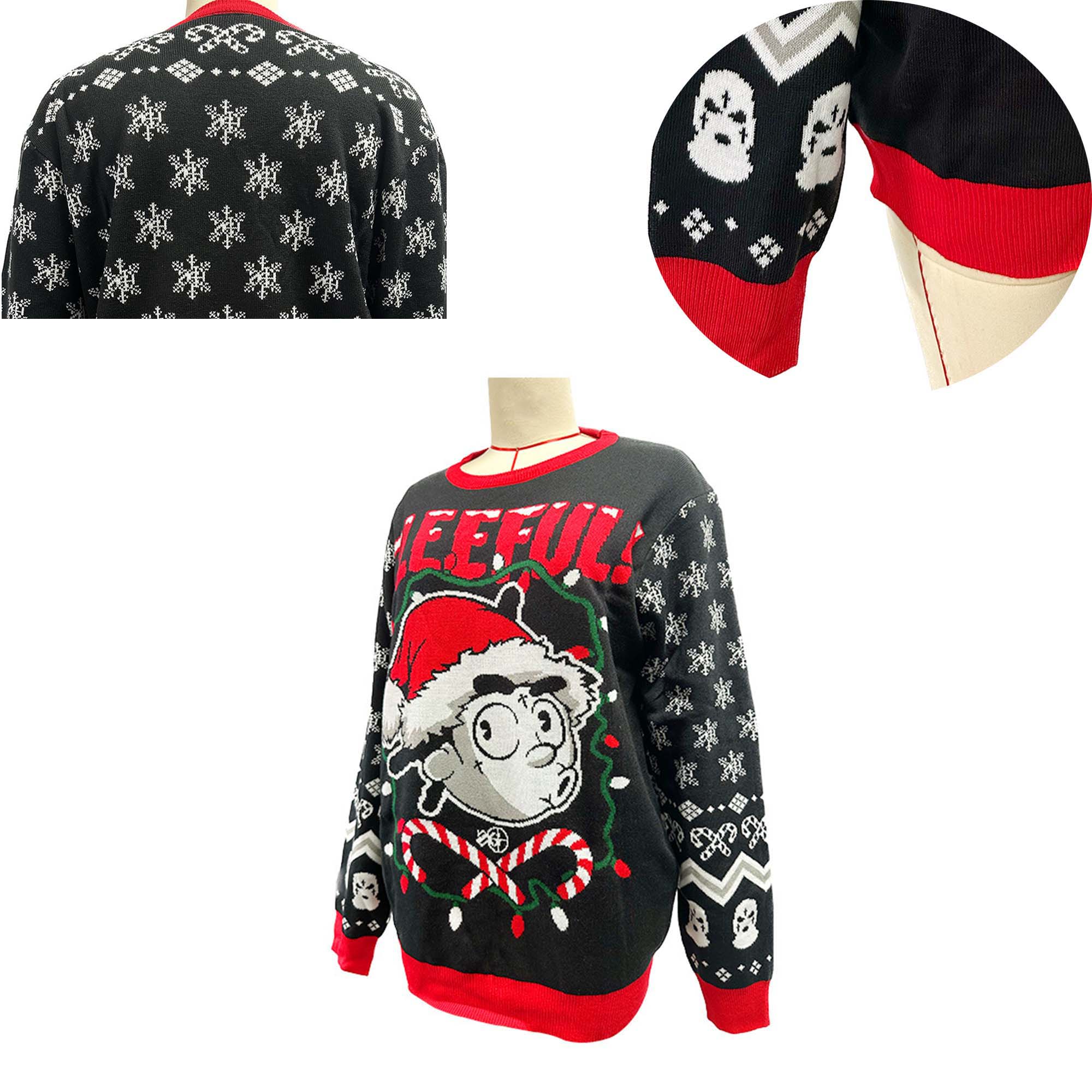 Custom Unisex Christmas Sweater, custom hoodie or sweatshirt with logo imprint 3