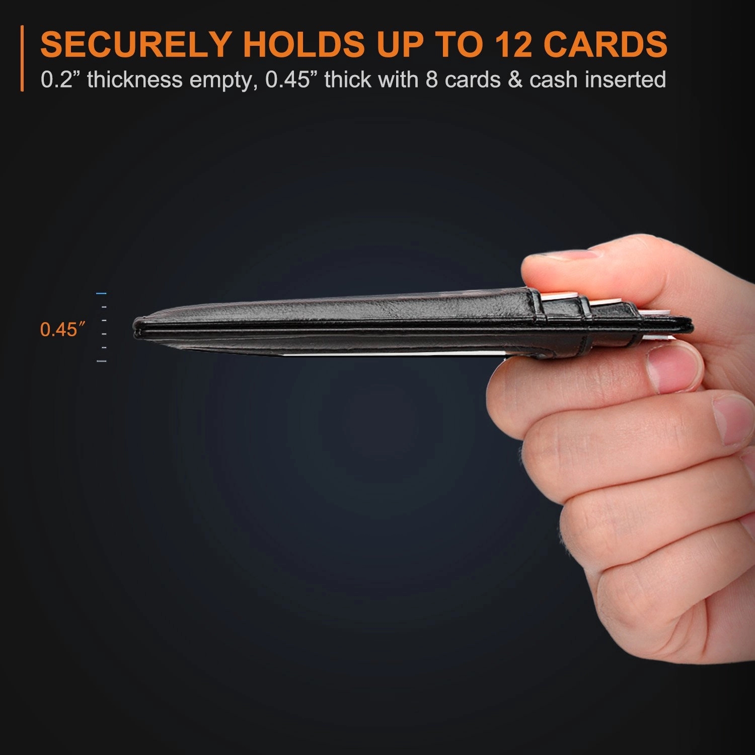 Rfid Blocking Slim Front Wallet 5