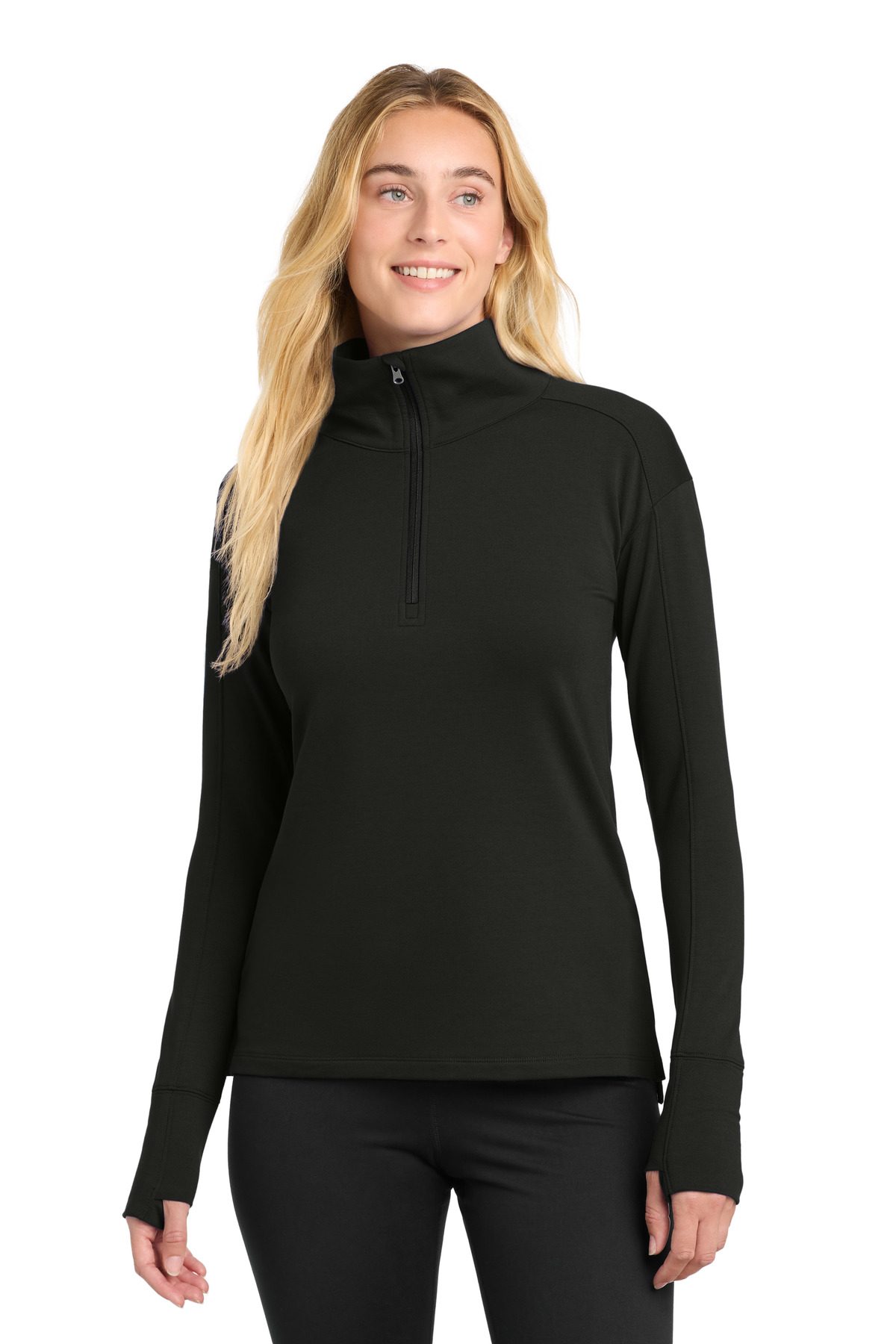 Sport-Tek Women's Sport-Wick Flex Fleece 1/4-Zip. LST561 33