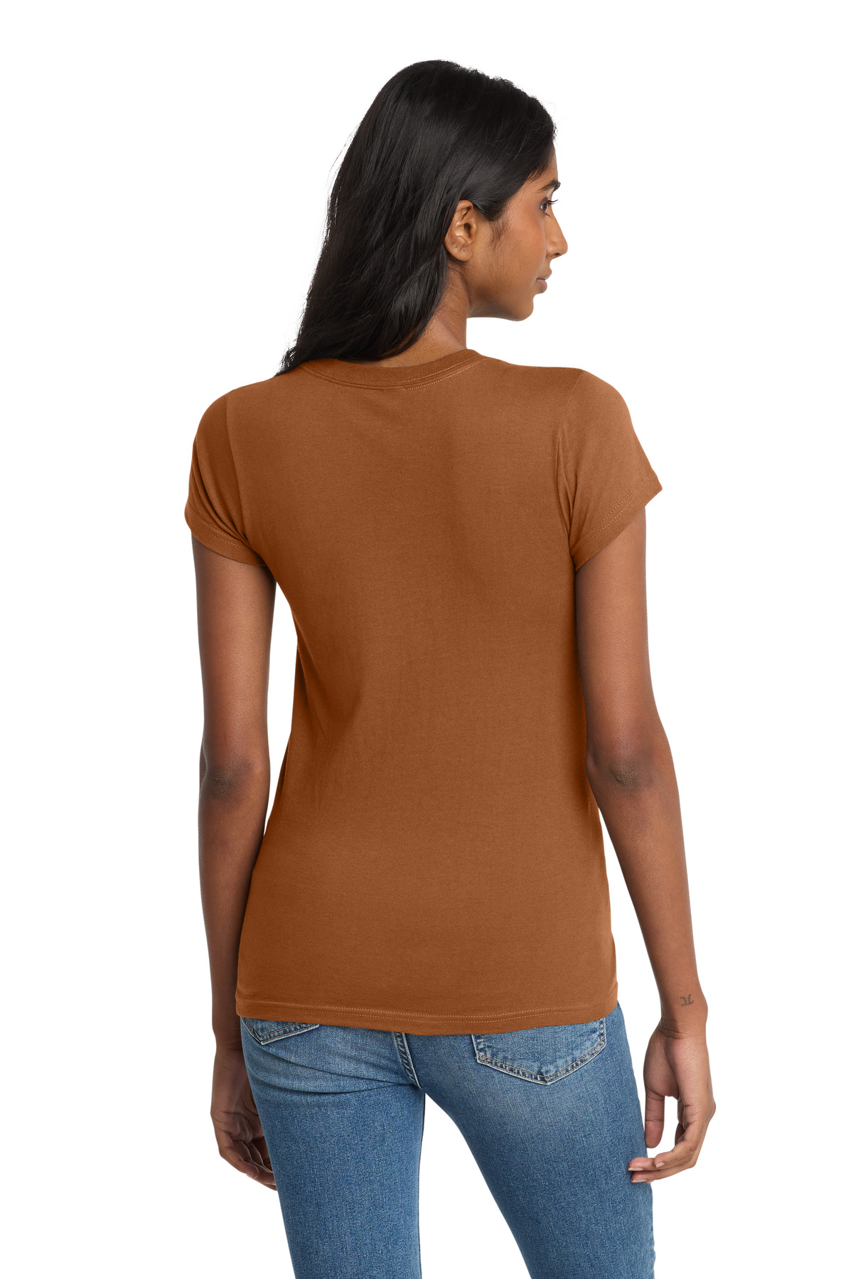 District Women's Fitted The Concert Tee DT5001 34