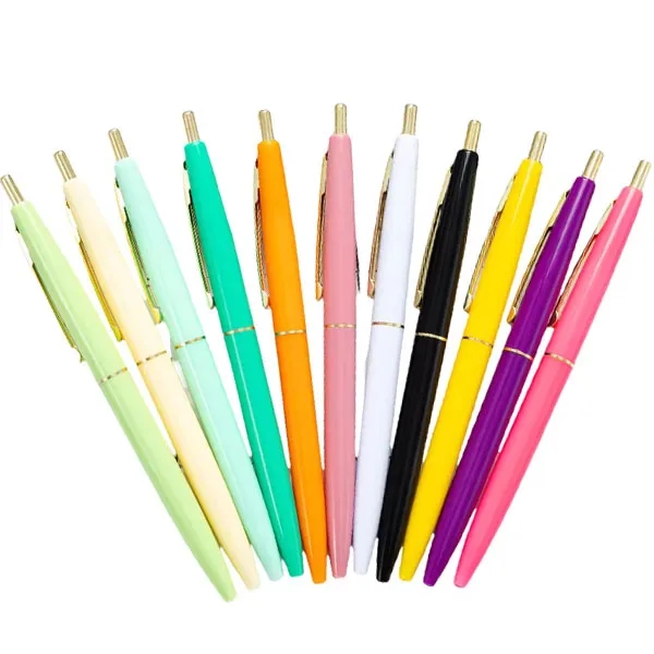Promotional Hotel Gold Click Pens 5