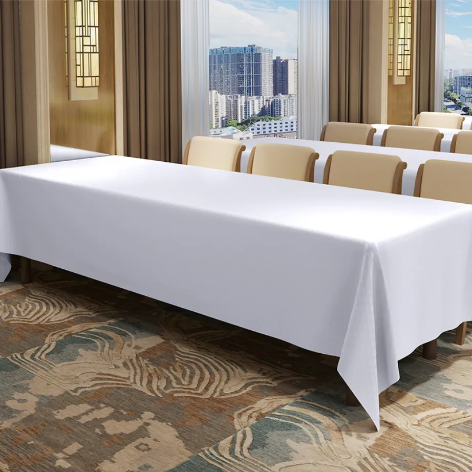 90 x 132" Rectangle Tablecloths 8