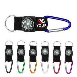 Outdoor Carabiner With Compass 9
