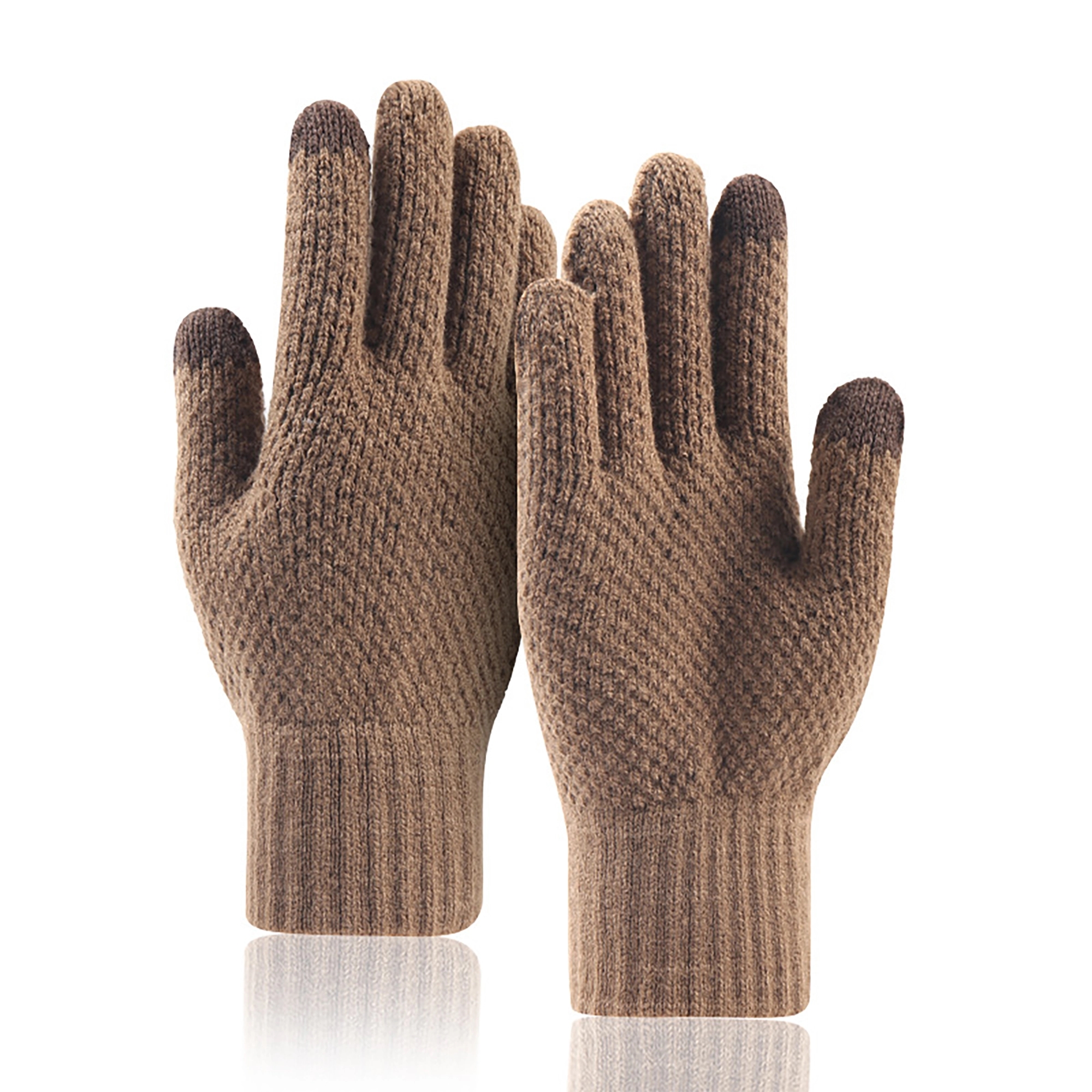 Warm touch screen knitted gloves 4