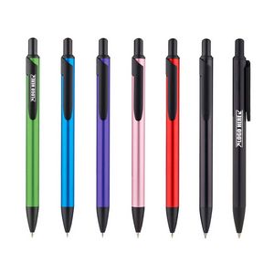 Plastic Metallic Color Click Ballpoint Pen 7