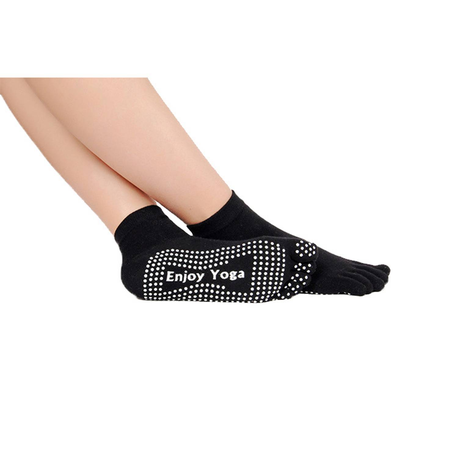 Women's Fitness Yoga Socks Non-Slip Sweat Absorbent 10