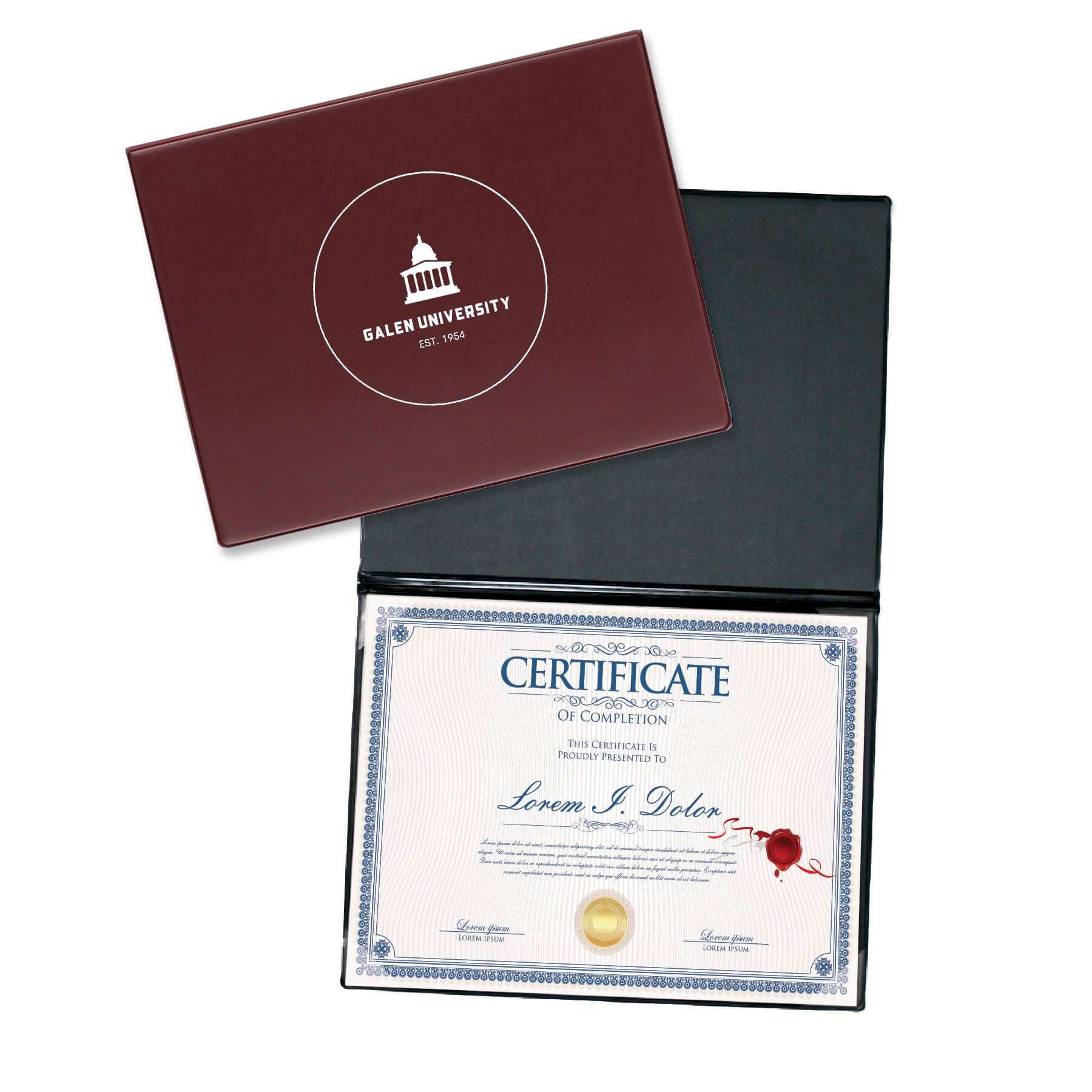Deluxe Certificate/Diploma Holder - 4 Corners 1