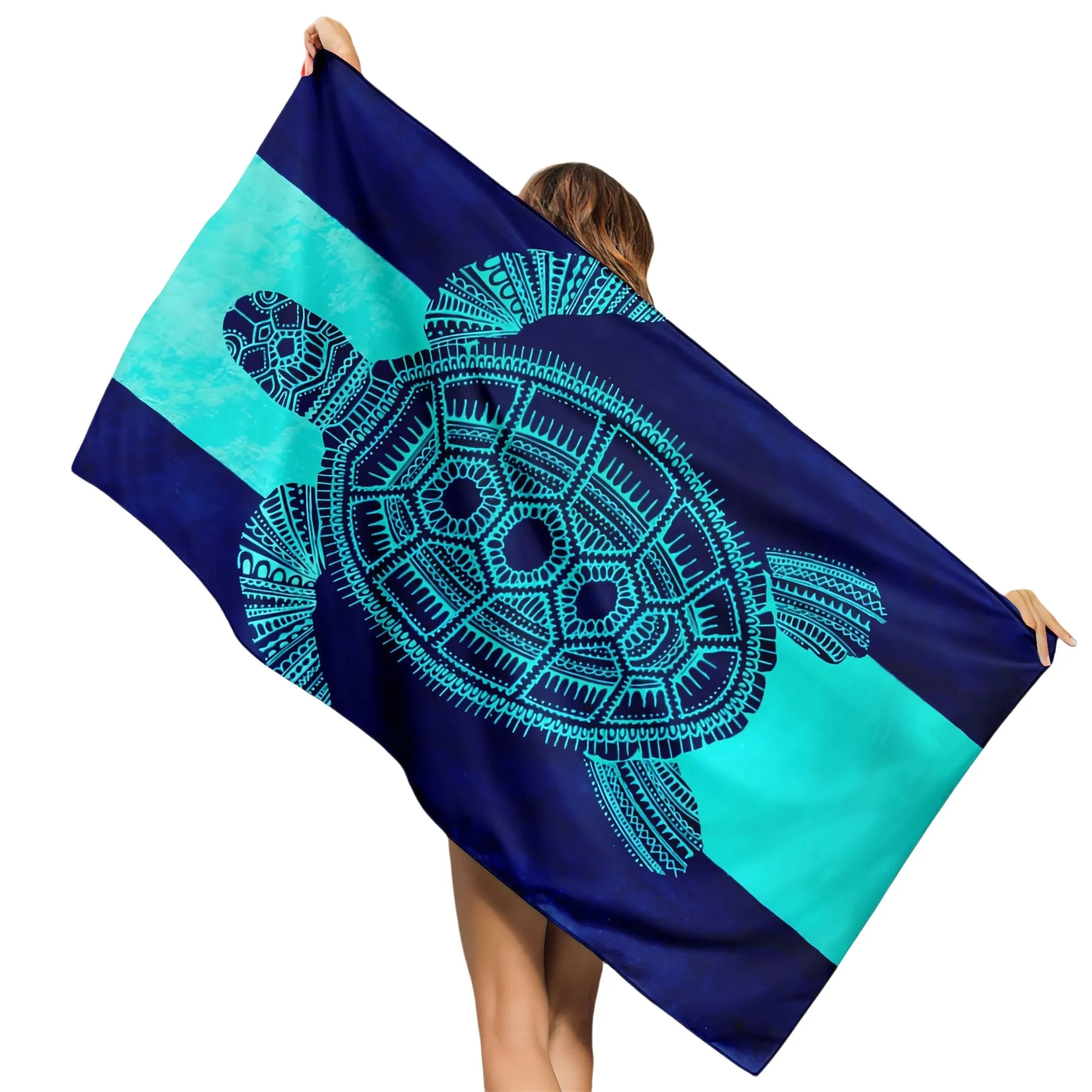 Premium Microfiber, 30 x 60, Mid-Weight, Color Beach Towel 5