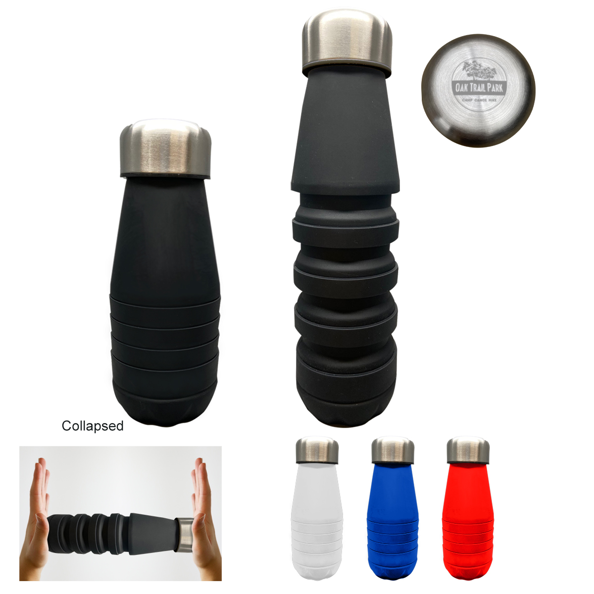 16 Oz. Collapsible Swiggy Bottle 2