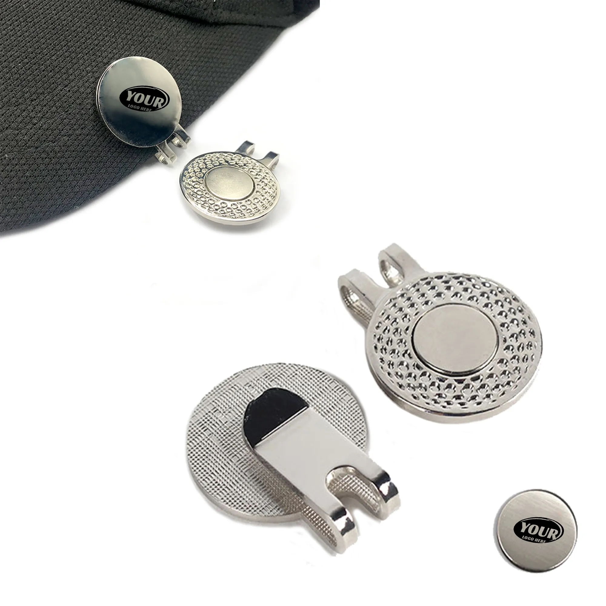 Golf Hat Clip Ball Marker