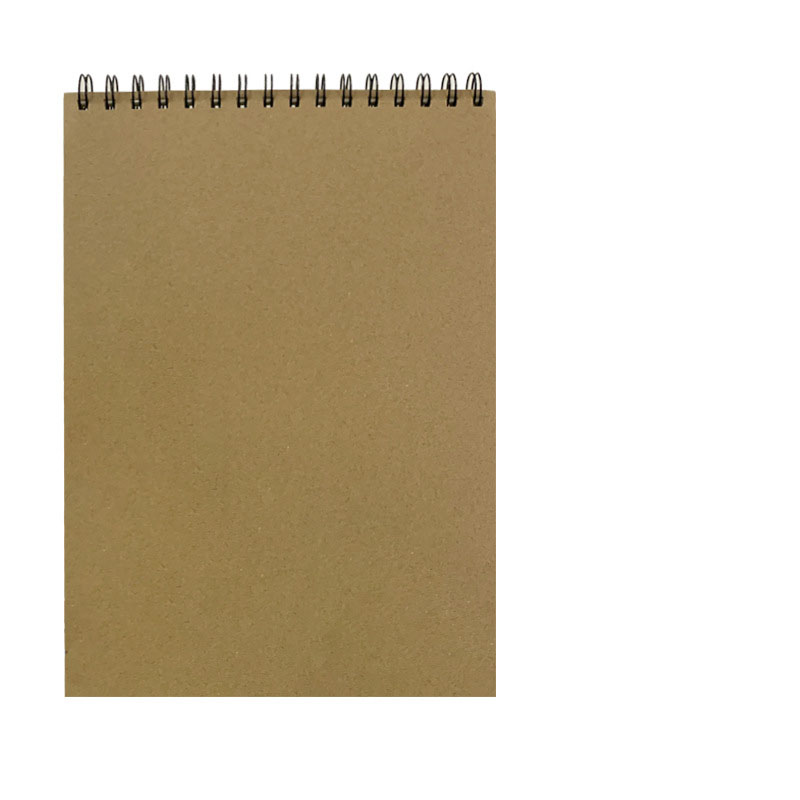 160 GSM Thick Unlined Paper B5 Spiral Drawing Sketchbook 7.3x10 Inch ---- 35 Sheets 6