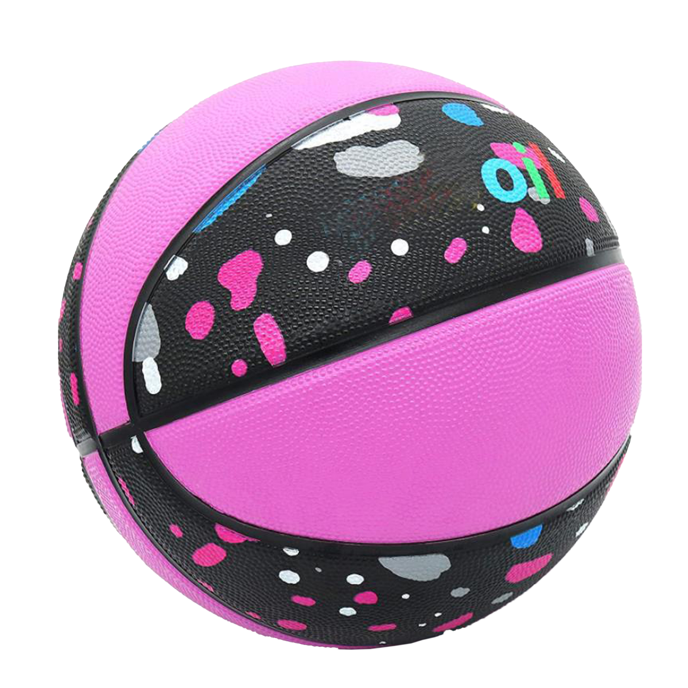 Custom Colorful Rubber Basketball 9
