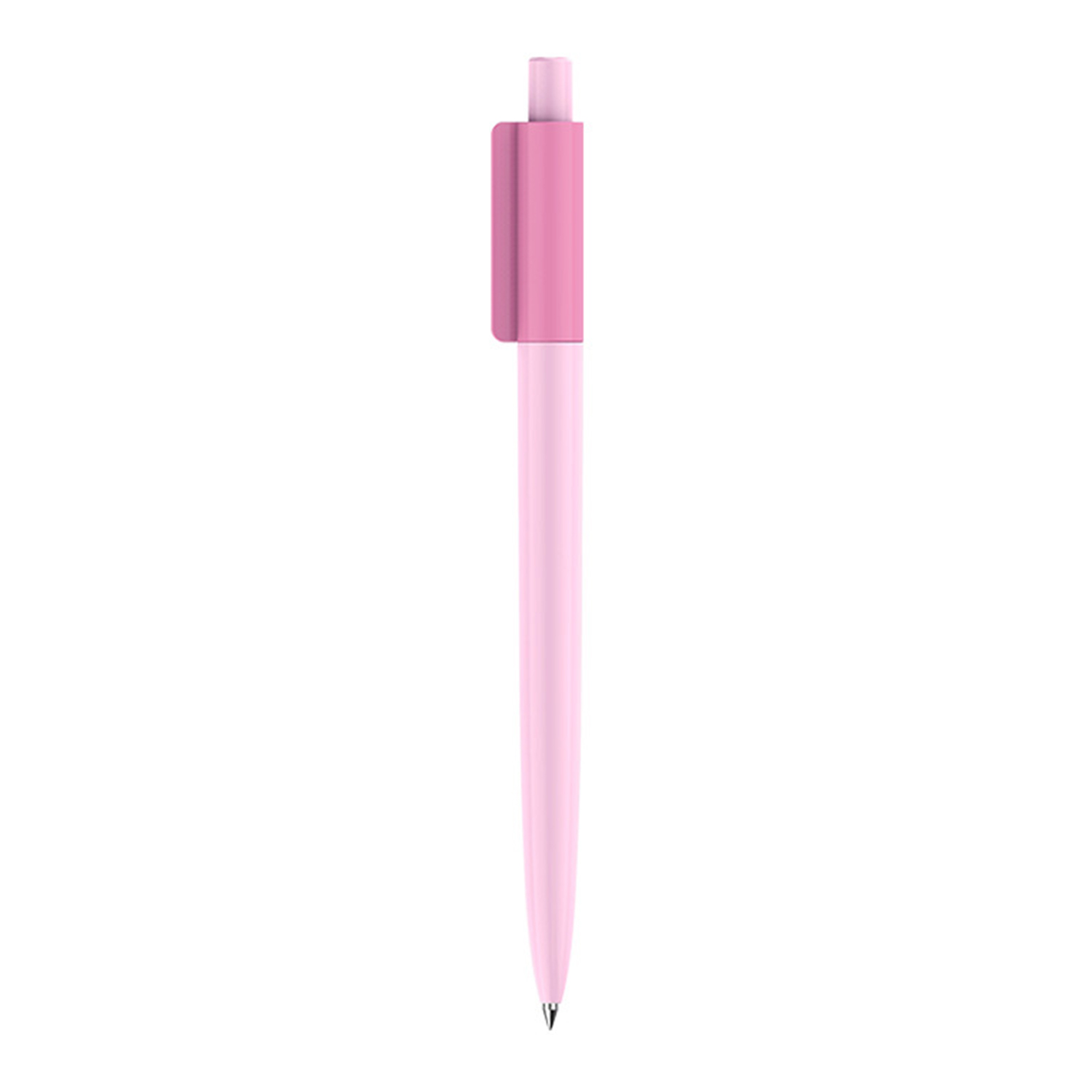 Click Mechanism Plastic Ballpoint Pen 3