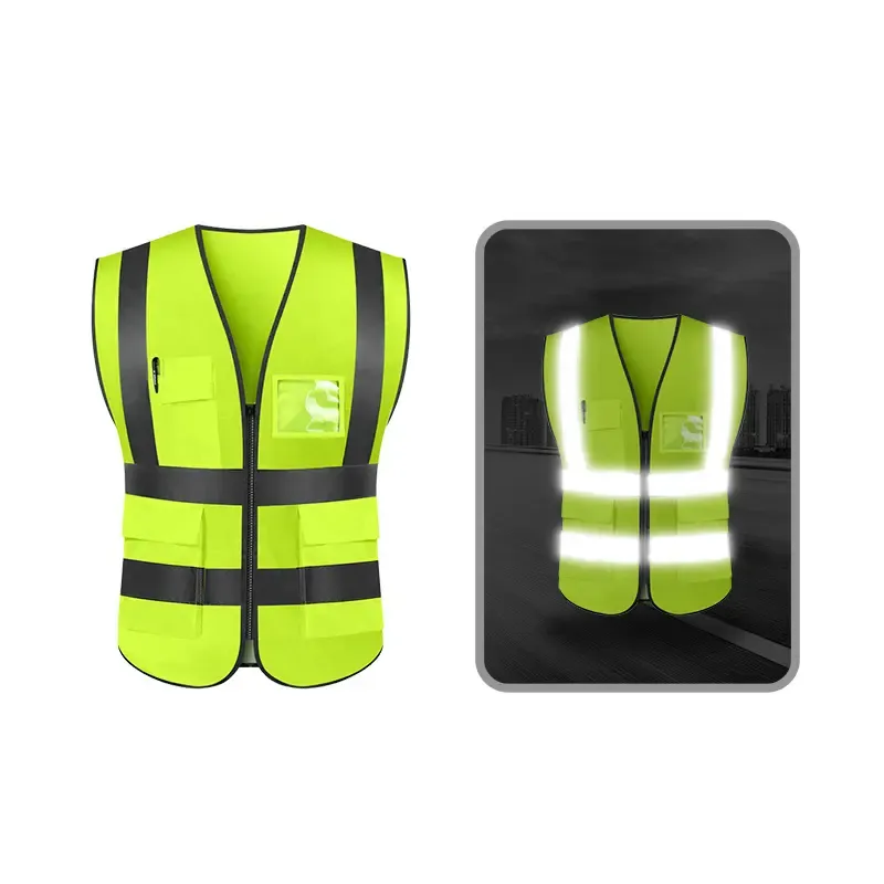 Class 2 Safety Vest With Extra Pockets 2