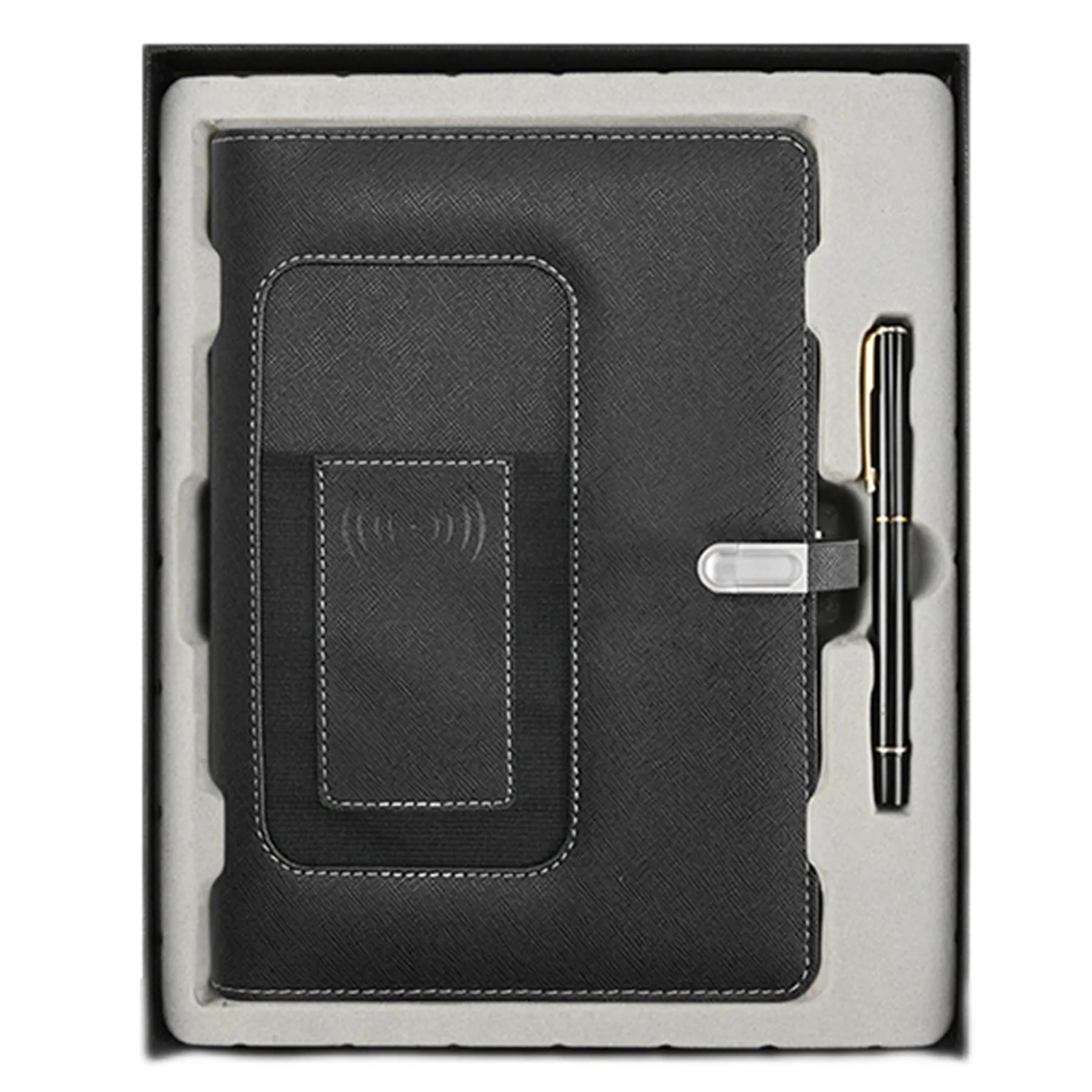 Multi-Functional Wireless Charging Notebook 5