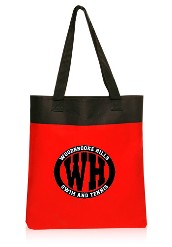 Two Tone Deluxe Tote Bags 7